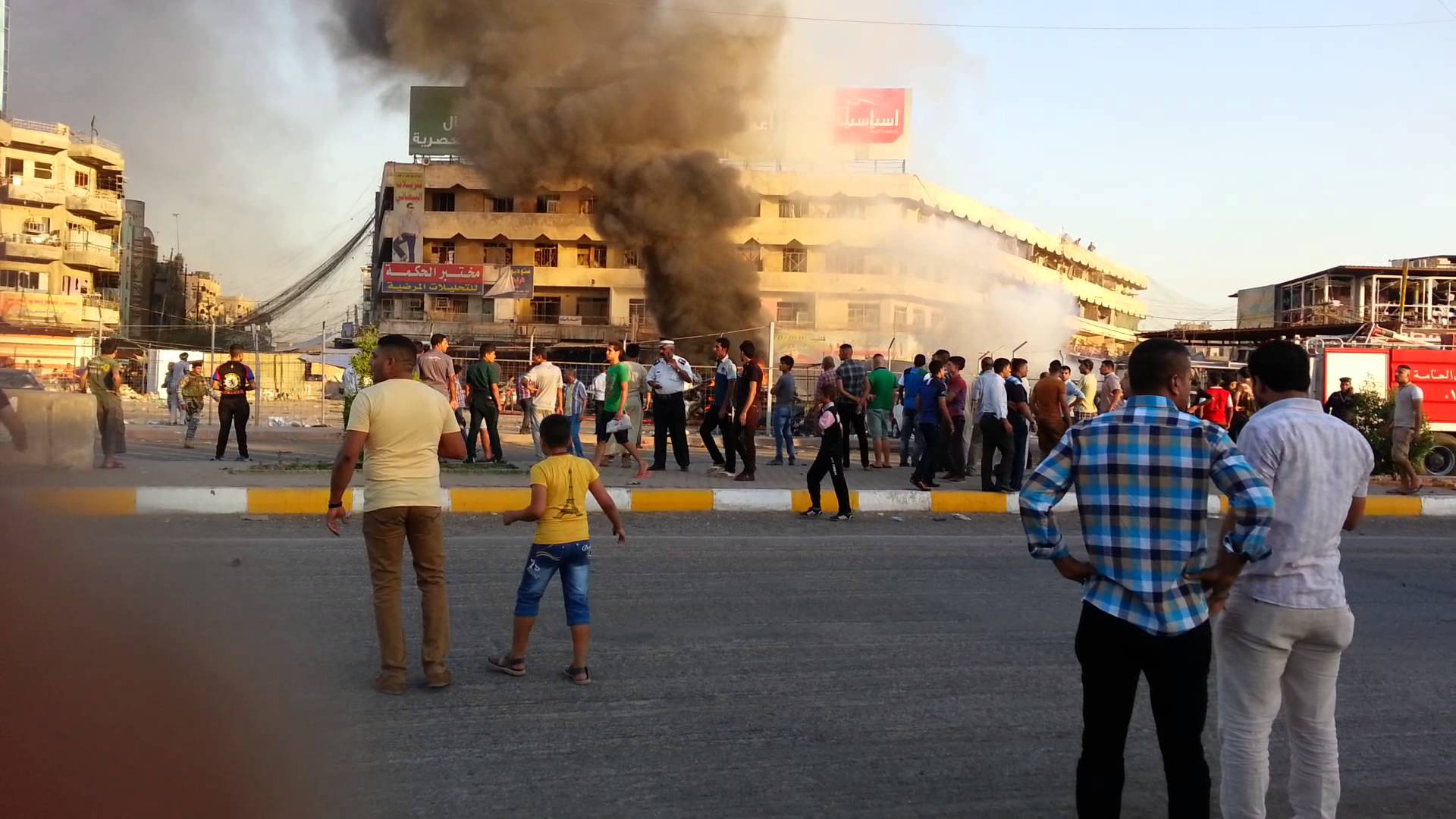 انفجاران في بغداد