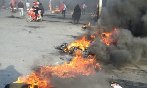 وكالة فارس: اعمال الشغب في اصفهان تلحق اضرارا