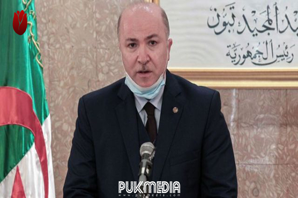 اصابة رئيس الوزراء الجزائري بكورونا