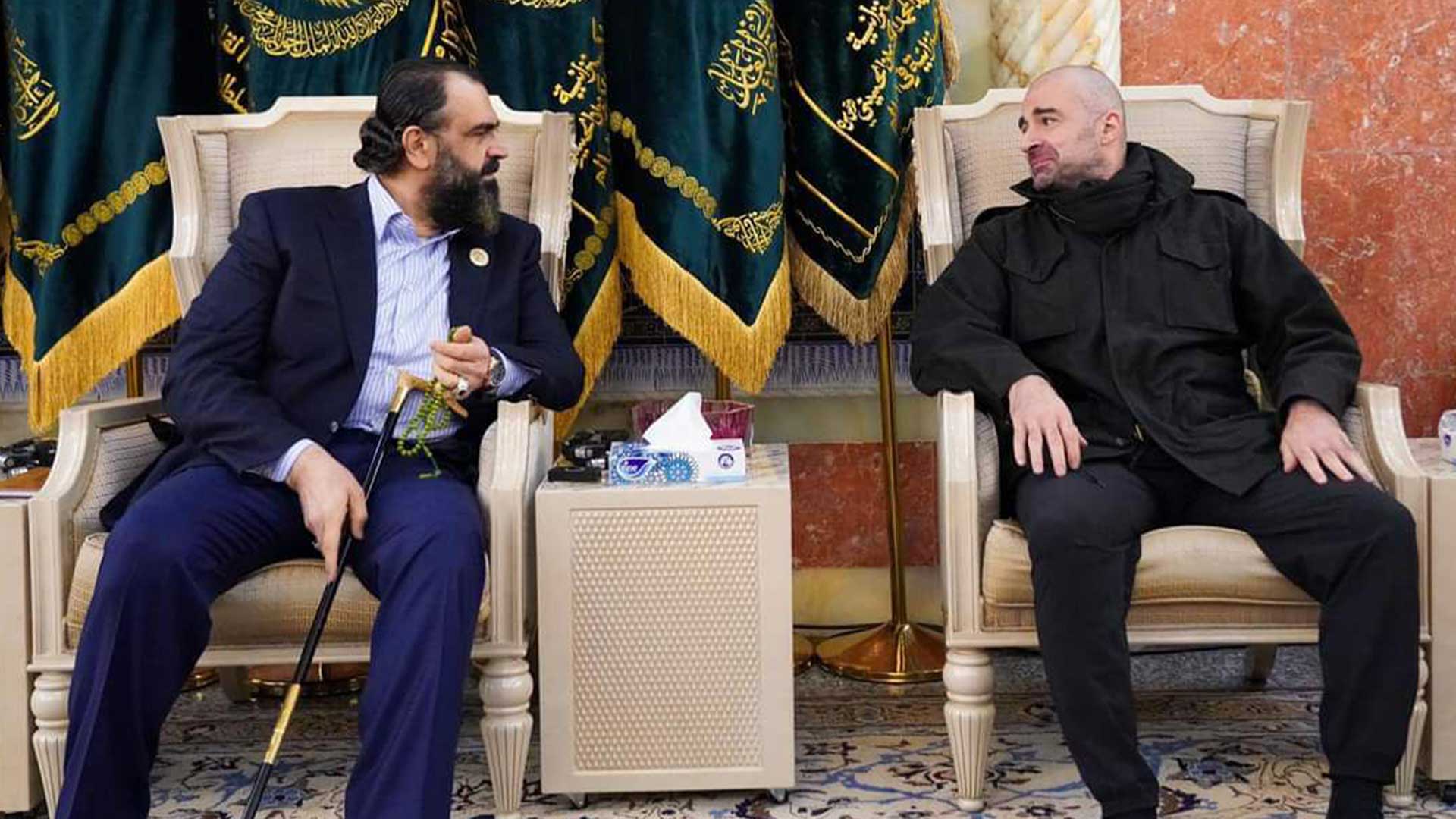 الرئيس بافل جلال طالباني يلتقي الشيخ نهرو محمد الكسنزاني 