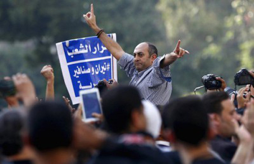 مصر.. تظاهرات ضد اتفاقية إعادة ترسيم الحدود مع السعودية