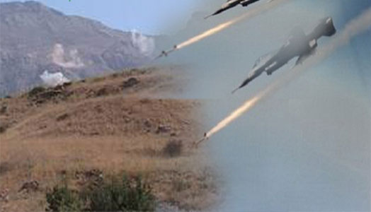طائرات حربية تركية تقصف مجمعاً للاجئين في مخمور