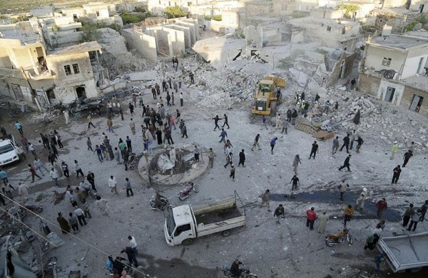 الغارات الروسية تقتل 1500 شخصاً بسوريا 