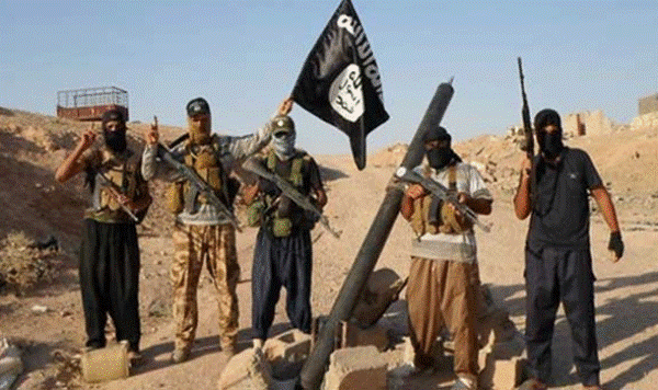 عناصر من تنظيم داعش الارهابي