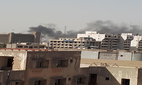حريق يلتهم صناديق الاقتراع في بغداد