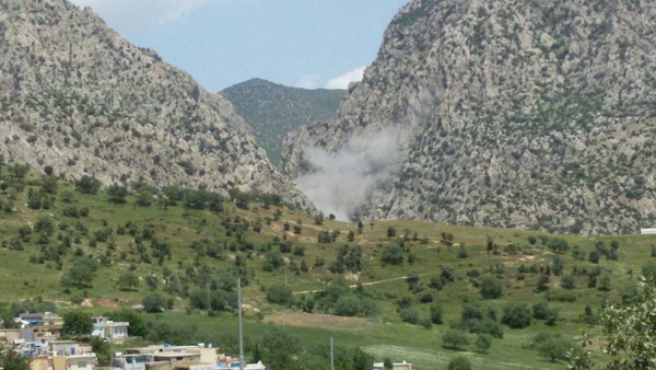 طائرات تركية تقصف قرى بآميدية