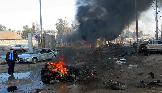انفجار سيارتين مفخختين في بغداد