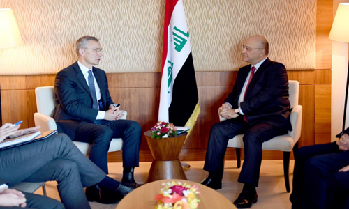 رئيس الجمهورية يؤكد أهمية احترام سيادة العراق