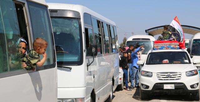عودة لاجئين عراقيين من تركيا عبر الاقليم 