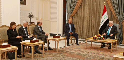 الرئيس معصوم: لاننسى مواقف فرنسا الداعمة للشعب العراقي