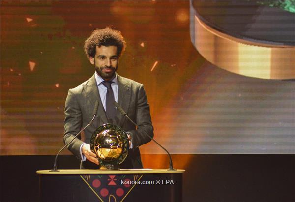 صلاح يتوج بجائزة أفضل لاعب إفريقي للمرة الثانية
