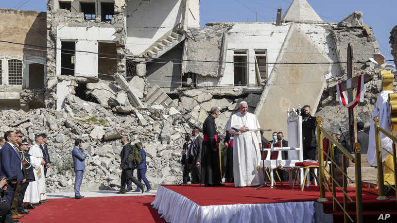 إيران: زيارة البابا تعني أن العراق عاد إلى الأمان