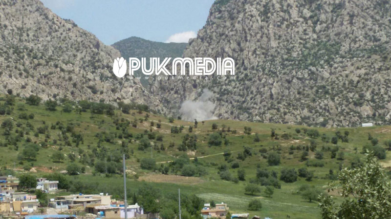 تركيا تقصف مناطق باقليم كوردستان