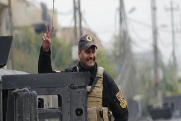  جندي عراقي في ايمن الموصل