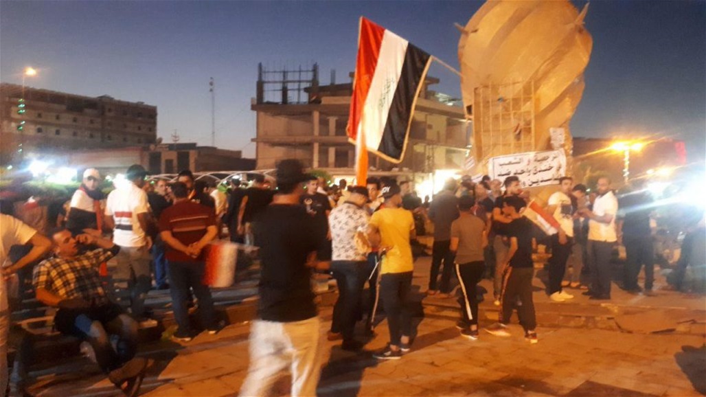 قتيل وكر وفر بين القوات الامنية والمتظاهرين في كربلاء