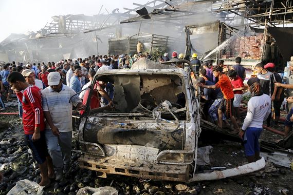 شهداء وجرحى بتفجير مزدوج في مدينة الصدر