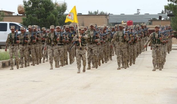 تشكيل أول فوج للدفاع الذاتي في غربي كوردستان