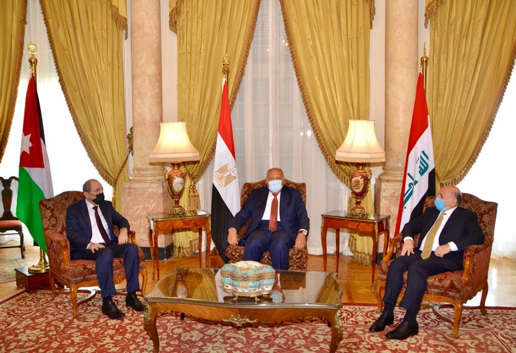 اجتماع ثلاثي بين العراق ومصر والاردن في القاهرة 