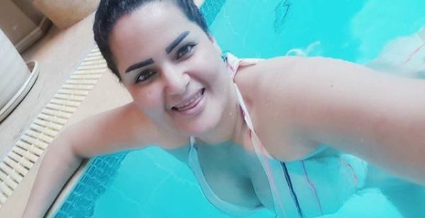سما المصري تنشر صورها في حمام السباحة