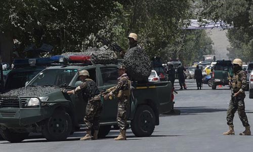 انفجار قرب السفارة العراقية في كابول