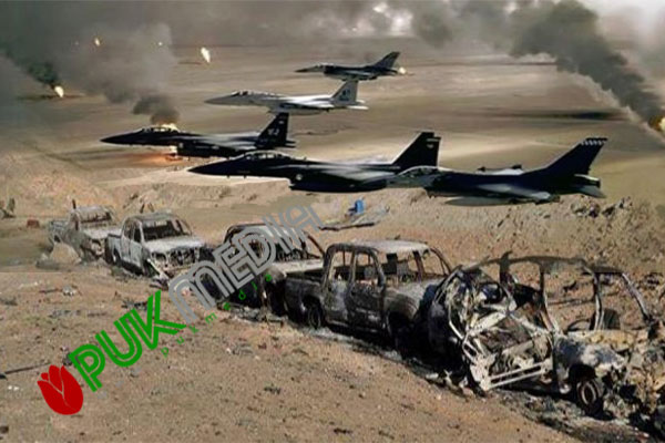 طيران التحالف يقتل 10 ارهابيين بشنكال