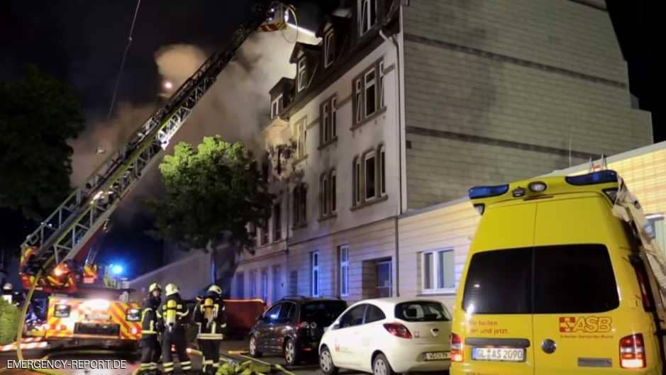 جرحى في انفجار هائل يدمر مبنى غربي ألمانيا