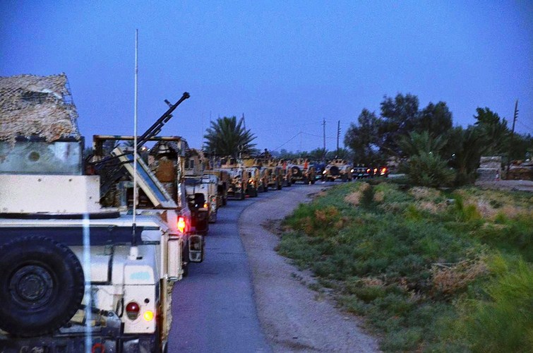 تعزيزات عسكرية تصل الى محافظة الأنبار