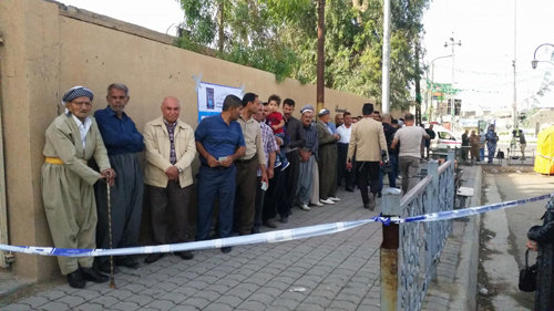 المفوضية: الانتخابات ناجحة في اقليم كوردستان
