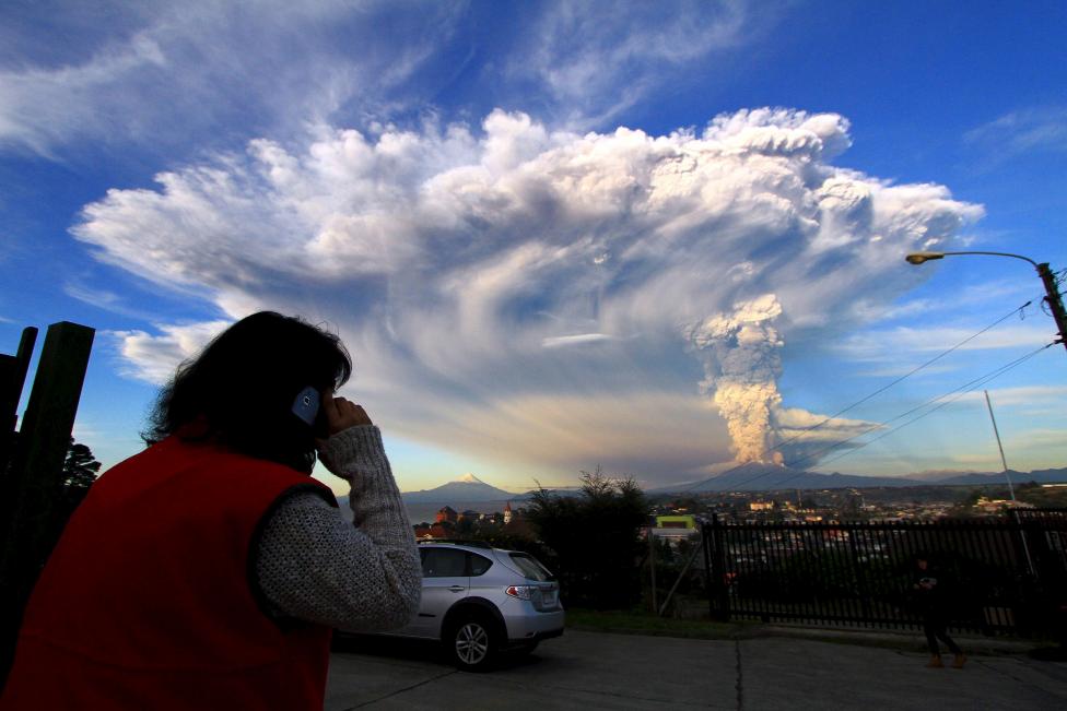 بركان كالبوكو في تشيلي