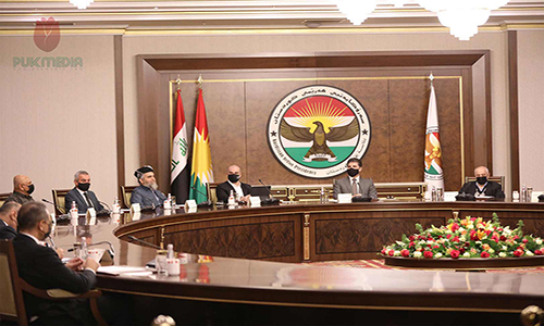 انتهاء اجتماع رئاسة اقليم كوردستان والقوى السياسية