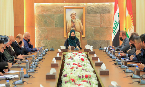 ريواز فائق: برلمان كوردستان يبذل الجهود لاستحصال امتيازات للبيشمركة القدماء