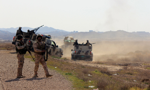 اطلاق عملية واسعة لملاحقة داعش في جبال حمرين