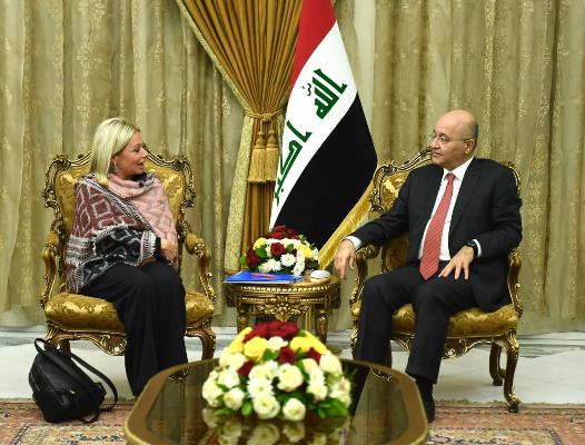 الرئيس برهم صالح يثمن دور الامم المتحدة في دعم العملية الديمقراطية