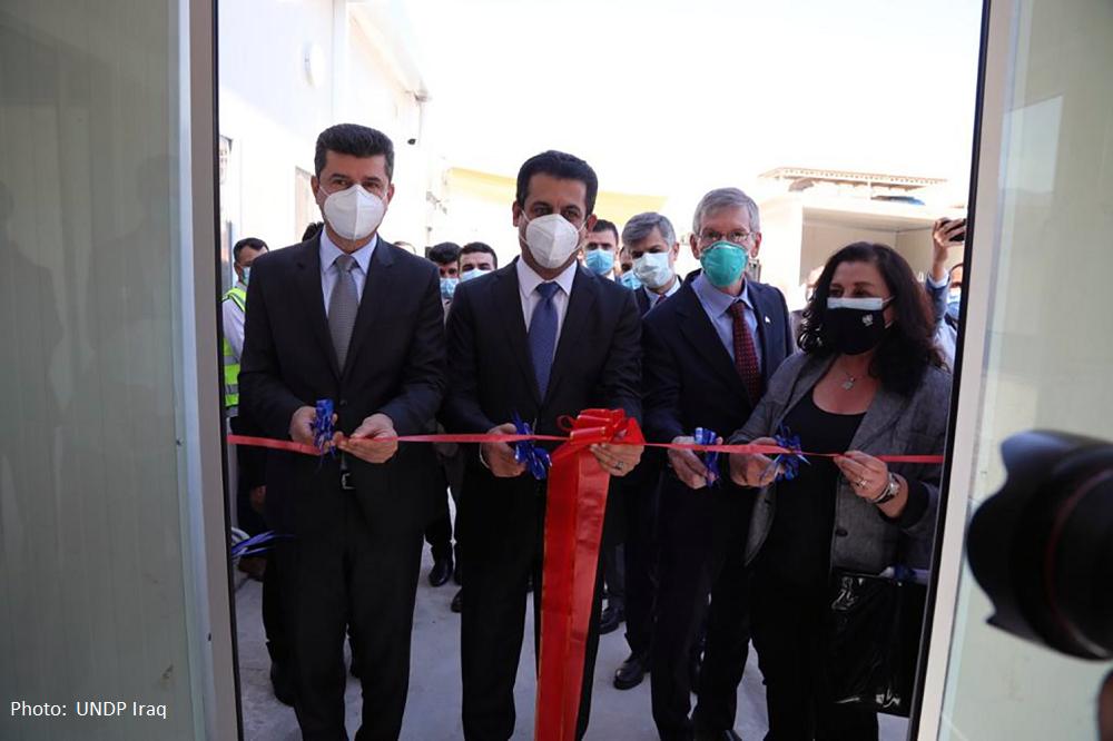 افتتاح جناح عزل صحي لمرضى كورونا في دهوك