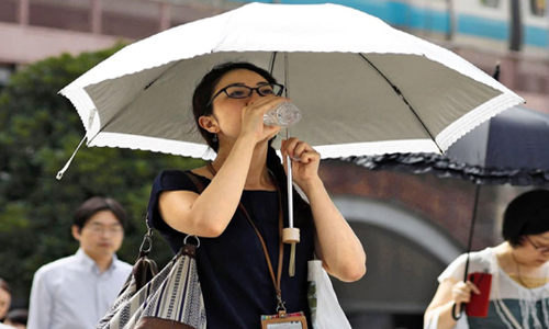 ارتفاع درجات الحرارة يقتل 12 يابانيا