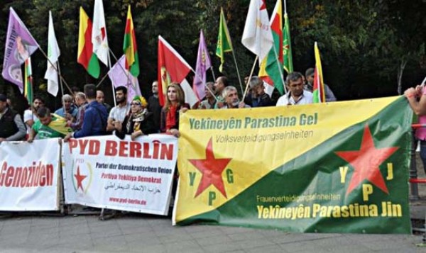 ألمانيا.. تظاهرات ضد التوغل التركي في غربي كوردستان