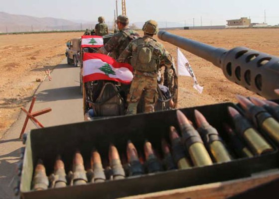 الجيش اللبناني يعلن استعادة أغلب المواقع من داعش