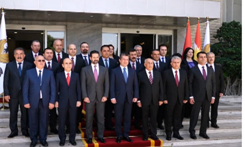 مجلس وزراء اقليم كوردستان يعقد أجتماعه الأول