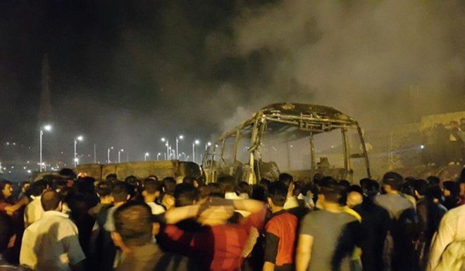 مصرع 11 شخصا بحادث سير في ايران