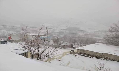 كمية الامطار والثلوج في اقليم كوردستان