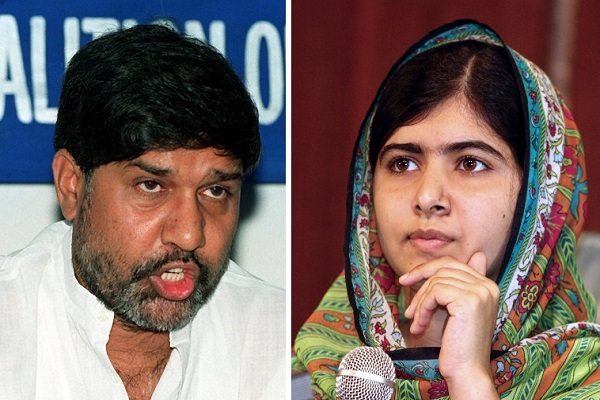 منح نوبل للسلام الى الباكستانية ملالا والهندي ساتيارثي