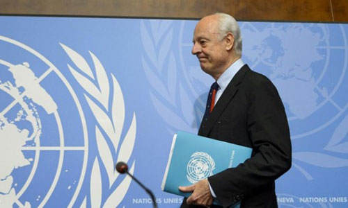 الأمم المتحدة تدعو الى محادثات حول سوريا 