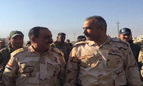  استشهاد امر اللواء 71 في الموصل