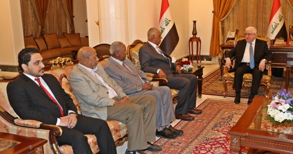 رئيس الجمهورية يستقبل وفد الحزب الشيوعي السوداني