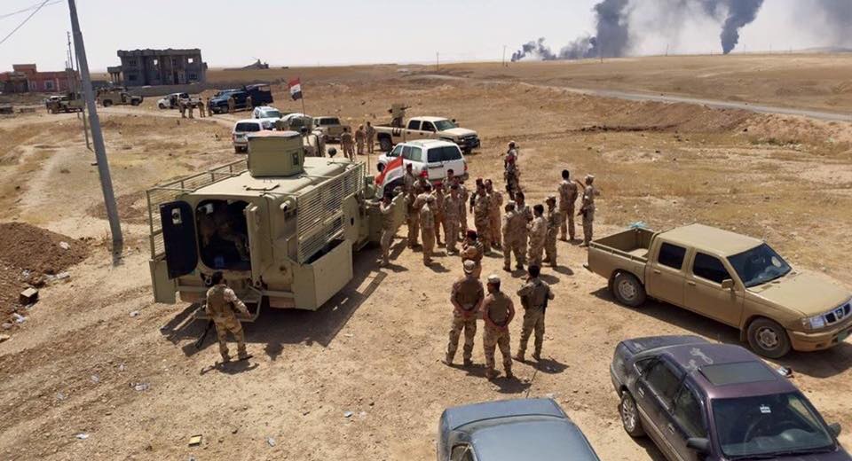 داعش تهاجم القيارة بـ5 سيارات مفخخة