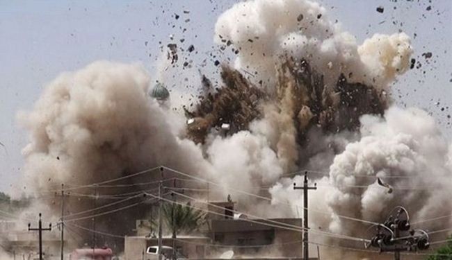 صورة من الارشيف لتفجير مسجد في مدينة الموصل