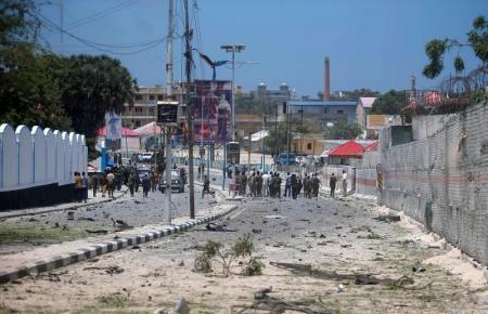  مقتل 5 جنود بانفجار سيارة مفخخة أمام قصر الرئاسة بالصومال