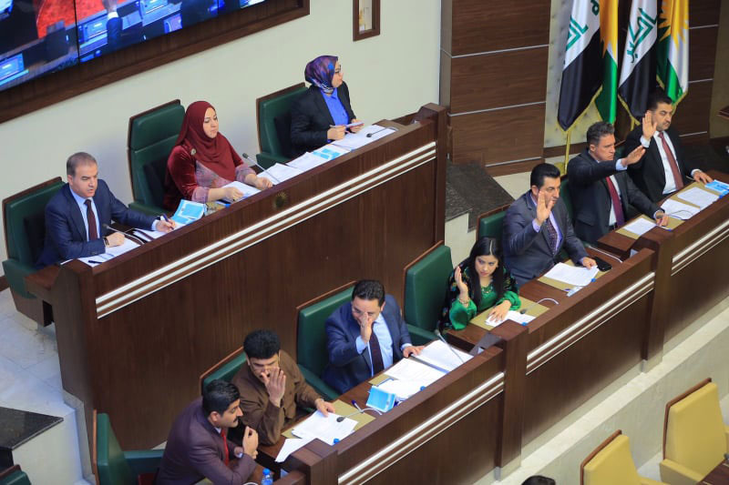 برلمان كوردستان يصوت على قانون الاصلاح في الرواتب 