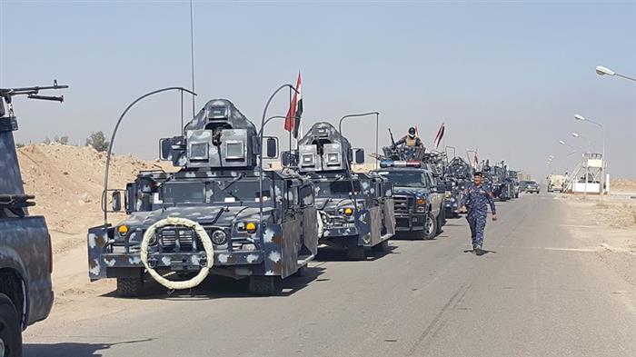 الشرطة الاتحادية تشدد الخناق على داعش في جامع النوري