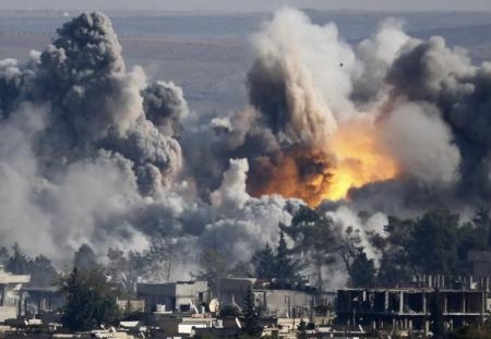 تركيا ترد على قذائف من كوباني سقطت على مواقع عسكرية